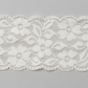 pizzo elastico per biancheria [60 mm] - bianco sporco, 