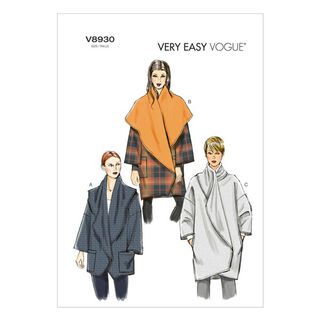 cappotto|giacca, Vogue 8930 | 32 - 40, 