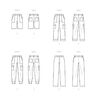 pantaloni / pantaloncini | McCalls 8264 | 44-52,  thumbnail number 7