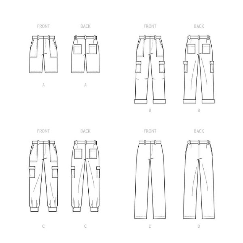 pantaloni / pantaloncini | McCalls 8264 | 44-52,  image number 7