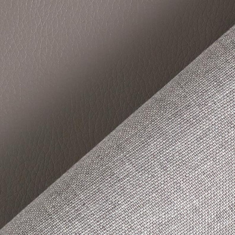 tessuto da tappezzeria similpelle aspetto naturale – grigio,  image number 3
