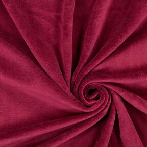 vellutino nicki tinta unita – rosso Bordeaux, 