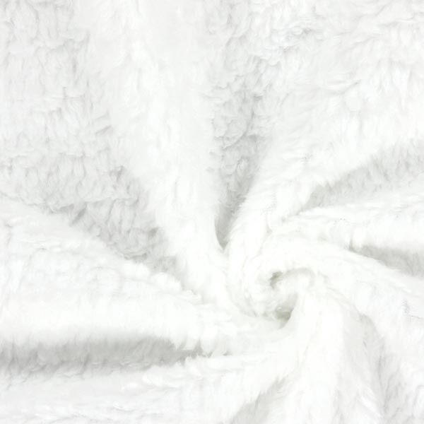 Pelliccia d'agnello sintetica – bianco,  image number 1