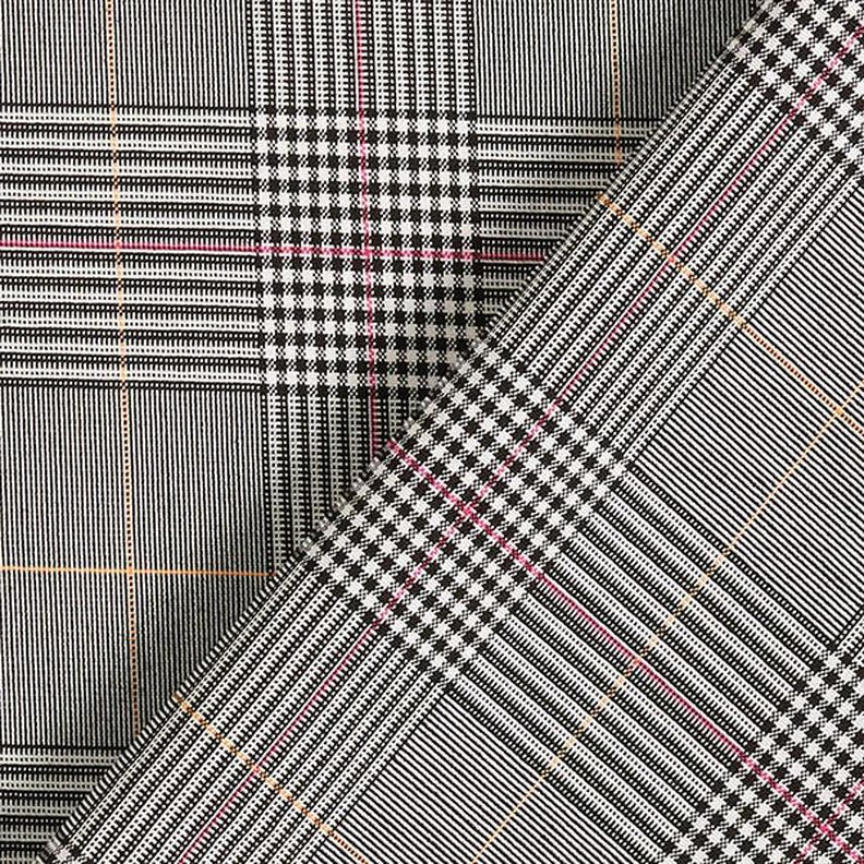 Principe di Galles in viscosa elasticizzata – grigio/pink,  image number 4