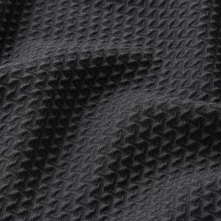 Rombi elasticizzati goffrati – nero, 