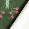 tessuto stampa digitale, velluto, Snake – verde scuro/grigio,  thumbnail number 4