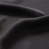 Satin di poliestere in tinta unita – nero,  thumbnail number 2