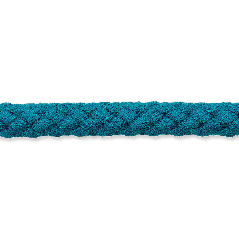 Cordoncino in cotone [Ø 7 mm] – petrolio chiaro,  image number 1