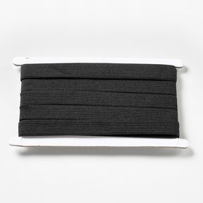 Nastro elasticizzato liscio [3 m | 15 mm] &ndash; nero, 