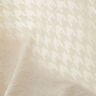 Jacquard Dobby pied de poule – bianco lana,  thumbnail number 3
