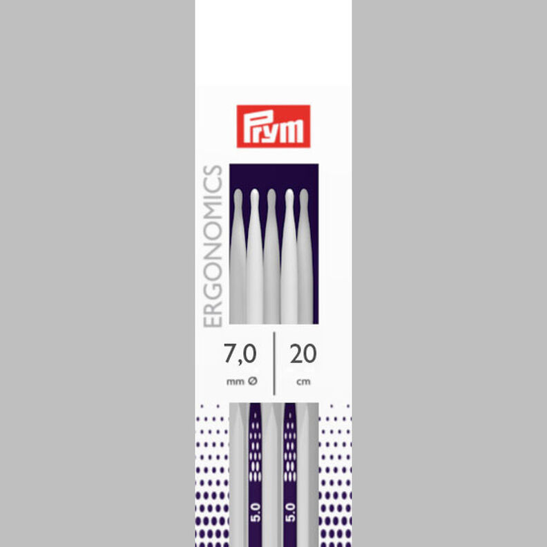 7,0 | 20 cm Ferri da calza Ergonomics | Prym,  image number 2