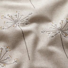 tessuto arredo mezzo panama panace – naturale/bianco, 