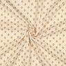 GOTS mussolina / tessuto doppio increspato Motivo a rombi Boho  | Poppy Fabrics – crema/cannella,  thumbnail number 3
