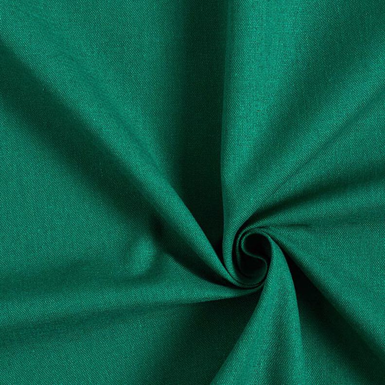 misto lino viscosa tinta unita – verde,  image number 1