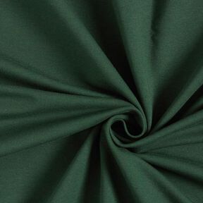 GOTS French terry, felpa estiva | Tula – verde scuro, 
