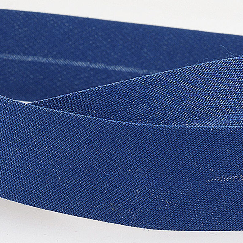 Nastro in sbieco Polycotton [20 mm] – blu reale,  image number 2