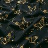 jersey di cotone Farfalle dorate | Glitzerpüppi – nero,  thumbnail number 2