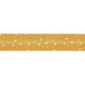 Nastro in sbieco stelle Cotone bio [20 mm] – senape,  thumbnail number 1