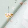 tessuto in cotone Animali con ombrelli – menta chiaro,  thumbnail number 4