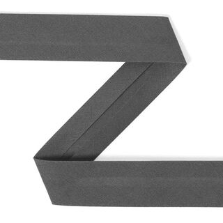 Nastro in sbieco, 20 mm - grigio, 