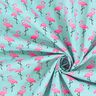 Cotone laminato Fenicotteri – azzurro,  thumbnail number 2