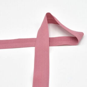 Fettuccia elastica (piega in gomma) opaca [20 mm] – rosa anticato, 