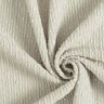 Tessuto ad effetto righe bouclé e paillettes – mandorla,  thumbnail number 1