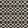 Tessuto per costumi da bagno con stampa leopardata astratta – nero/anacardo,  thumbnail number 1
