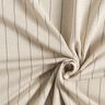 Tessuto jacquard gessato – beige/marrone scuro,  thumbnail number 3