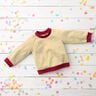 felpa di cotone leggera tinta unita – giallo vaniglia,  thumbnail number 11