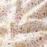 popeline di cotone Fiori da sogno stampa digitale – bianco/rame,  thumbnail number 2
