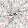 tessuto per costumi da bagno UPF50 Tralci di fiori – bianco lana/oro rosa,  thumbnail number 3