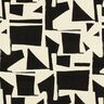 tessuto arredo Jacquard Struttura astratta – nero/bianco lana,  thumbnail number 1