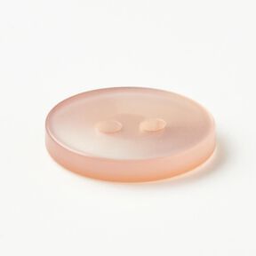 Bottone a 2 fori lucido [Ø 15 mm] – rosé, 