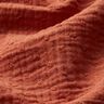 mussolina / tessuto doppio increspato dobby – terracotta,  thumbnail number 2