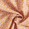 tessuto in cotone cretonne Numerosi fiori – caramello/bianco,  thumbnail number 3