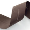 Nastro in sbieco Polycotton [50 mm] – marrone scuro,  thumbnail number 2