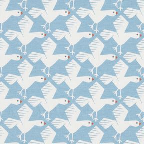 felpa garzata Dolci gabbiani – azzurro/bianco, 