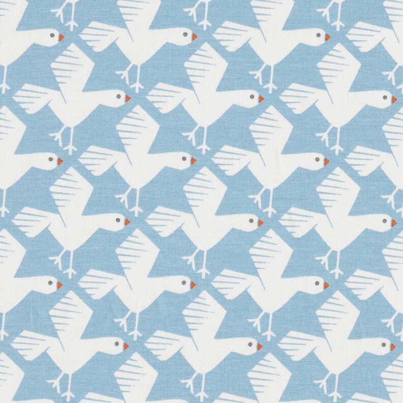 felpa garzata Dolci gabbiani – azzurro/bianco, image number 1