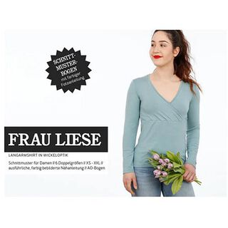 FRAU LIESE Camicia con effetto avvolgente | Studio Schnittreif | XS-XXL, 