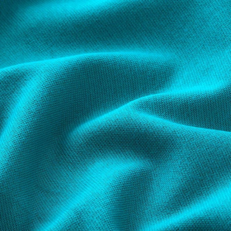 tessuto per bordi e polsini tinta unita – turchese chiaro,  image number 2