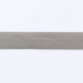 Nastro in sbieco Cotone bio [20 mm] – grigio, 