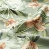 Magnolie in crepe satin con foglie di palma – canna palustre/beige,  thumbnail number 2