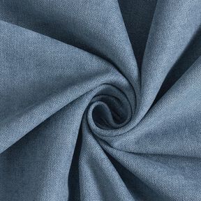 tessuto da tappezzeria Classico tinta unita – grigio blu, 