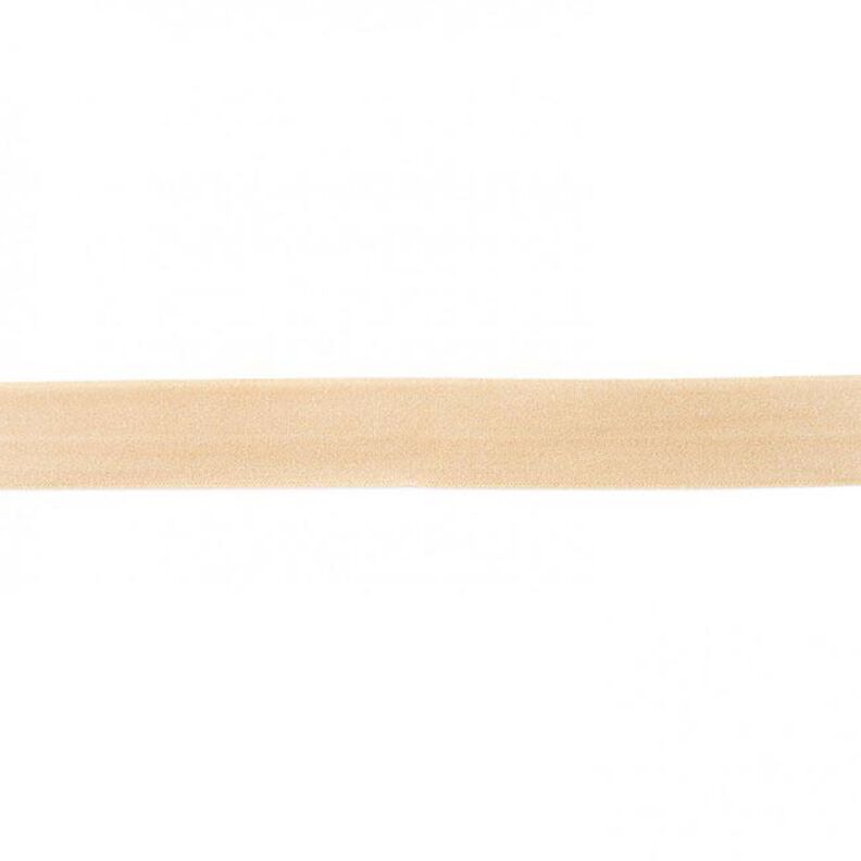 Fettuccia elastica  opaco [20 mm] – beige,  image number 1