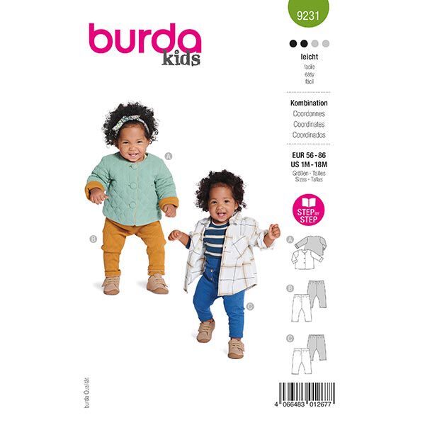 tuta | Burda 9231 | 56-86, image number 1