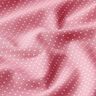 popeline di cotone piccoli pois – rosa/bianco,  thumbnail number 2