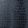Denim in viscosa effetto rettile – nero-azzurro,  thumbnail number 1