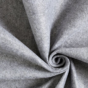 Feltro 180 cm / spesso 1,5 mm mélange – grigio chiaro, 
