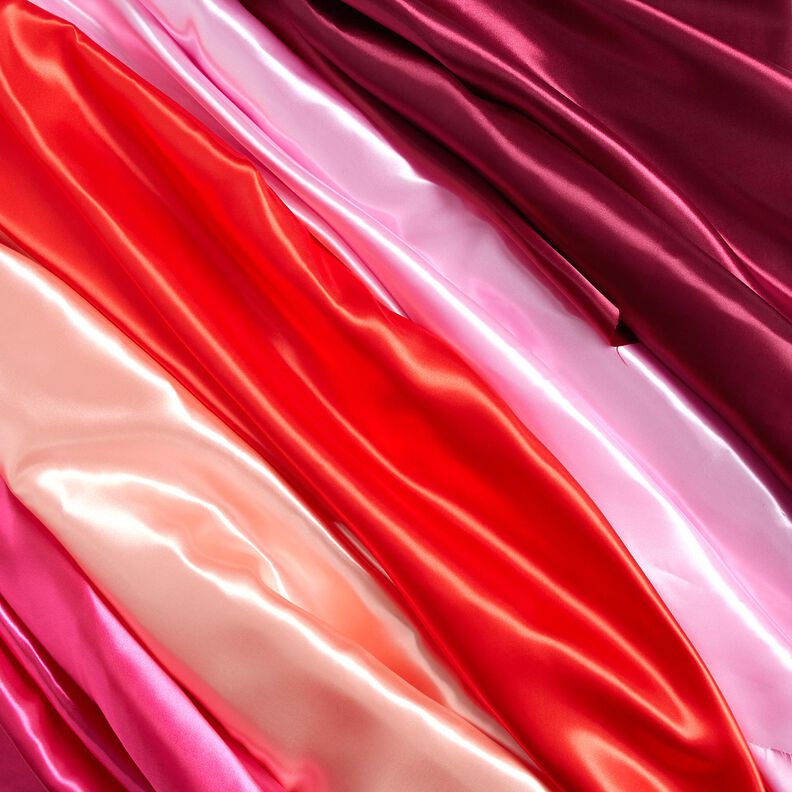satin poliestere – rosso scuro, image number 5